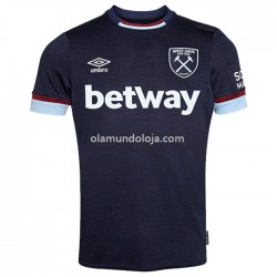 Camisola West Ham United Equipamento Terceiro 2021-2022 Manga Corta